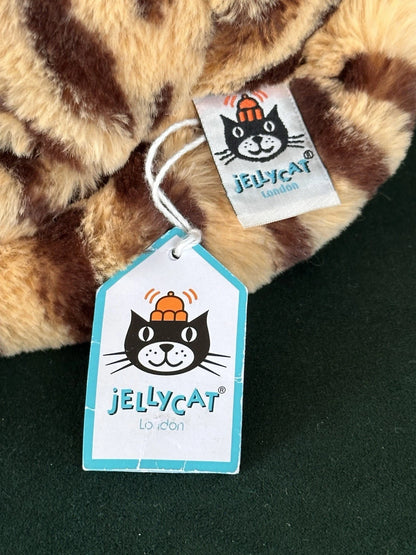 New Jellycat Large Taylor Tiger BNWT Striped Big Wild Cat Soft Toy Rare Retired