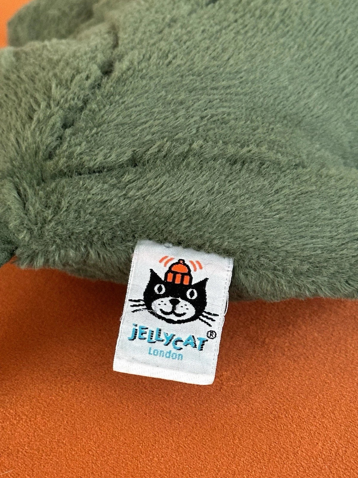 Jellycat Woodland Oak Leaf Large Green Leave Rare Retired Soft Toy Plush