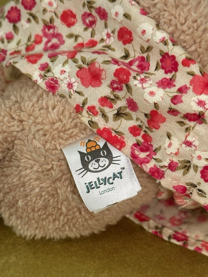 Peluche Jellycat Georgia giraffa amica floreale fiori rosa vestito raro ritirato-
