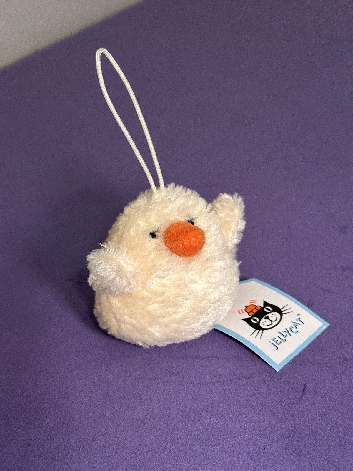 NUOVO pacchetto di 3 pulcini Jellycat Chickadee nuovi con etichette bianco, crema, giallo uccellini rari-