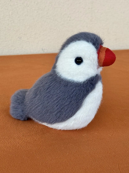 NUOVO Jellycat Birdling Puffin nuovo con etichette uccellino giocattolo morbido HTF raro peluche ritirato