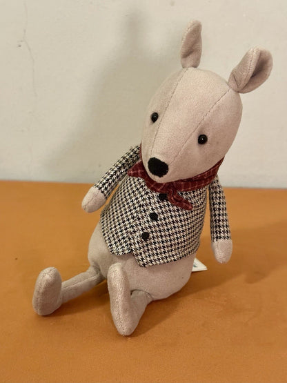 Peluche Jellycat Riverside Rambler Rat giocattolo morbido vestito ritirato raro da collezione-