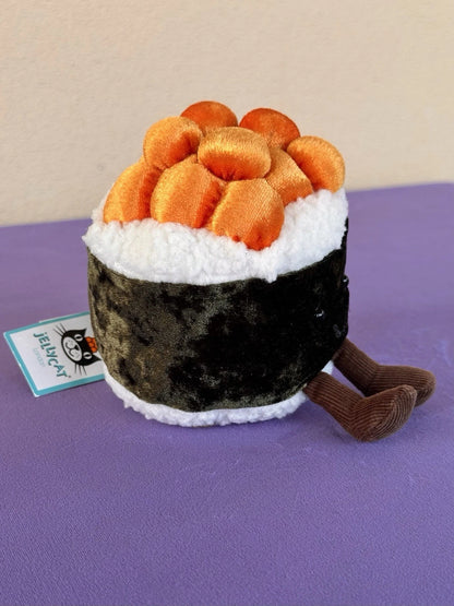 New Jellycat Silly Sushi Maki BNWT Rare Retired Food Fish Soft Toy Plush HTF