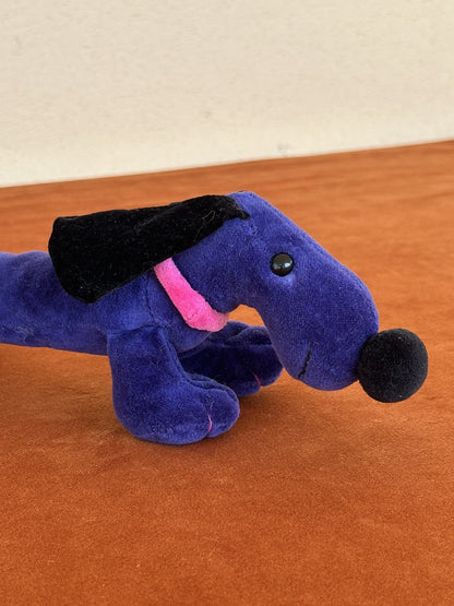 Peluche morbido cane bassotto cucciolo Jellycat Pootlin raro - collezione 2002 ritirato-