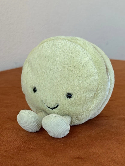 Jellycat Amuseable Pistachio Macaron BNWOT First Original Release Retired Plush