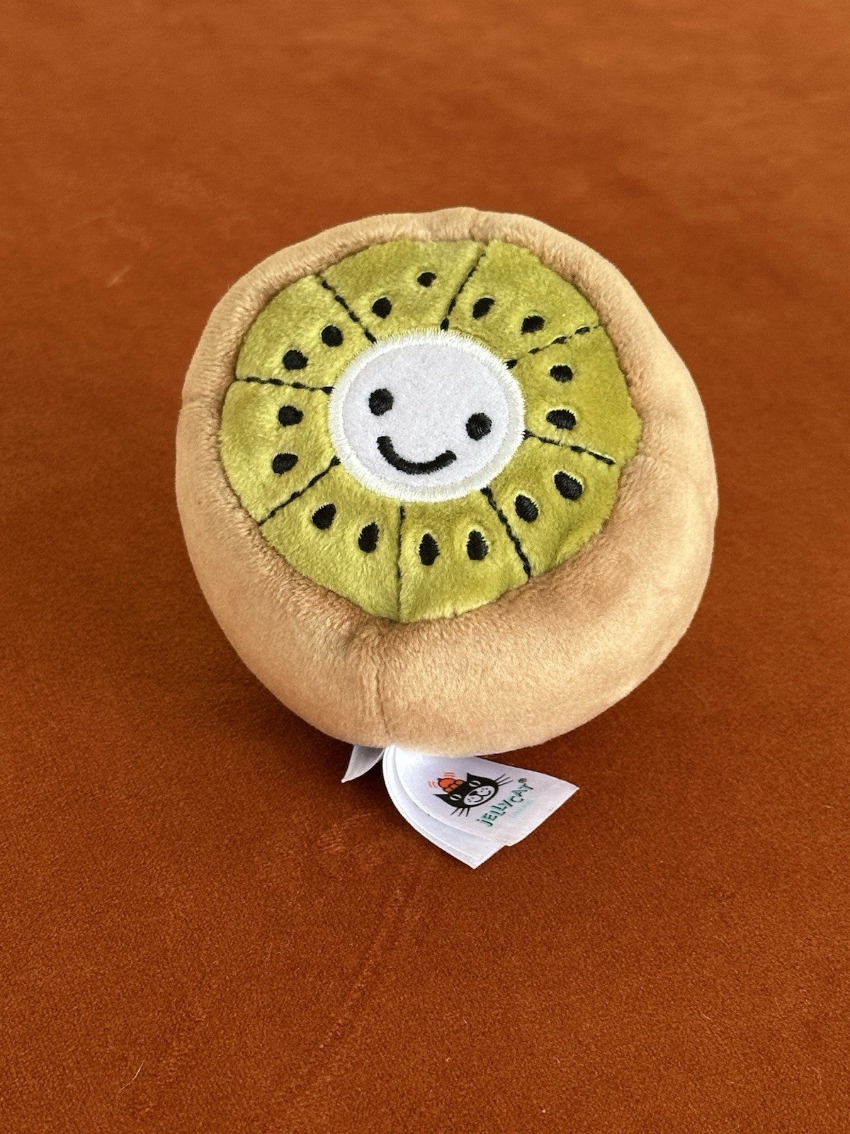 Jellycat Favoloso Frutta Kiwi BNWOT Cibo Peluche Collezionabile Ritirato Peluche Raro-