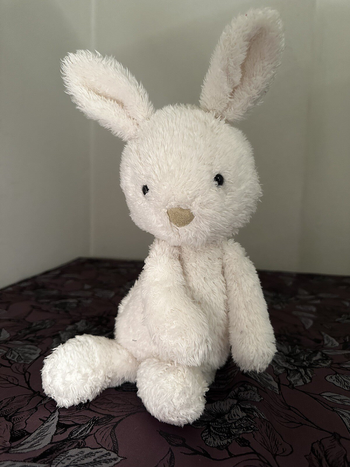 Jellycat Medium Nupita Coniglietto Crema Bianco Giocattolo Morbido cm.35 Coniglio Lepre Pensionato HTF-