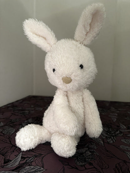 Jellycat Medium Nupita Coniglietto Crema Bianco Giocattolo Morbido cm.35 Coniglio Lepre Pensionato HTF-