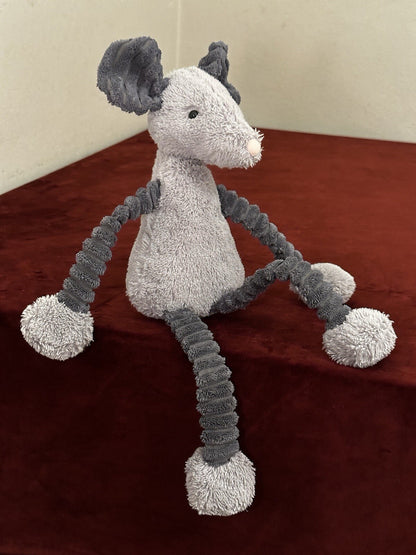 Peluche Jellycat Slinky Mouse Rat raro ritirato cm.36 HTF topi giocattolo morbido Cordy Roy-
